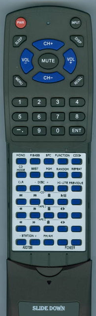 PIONEER AXD7068 Replacement Remote