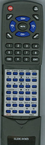 PIONEER CCS306 Replacement Remote