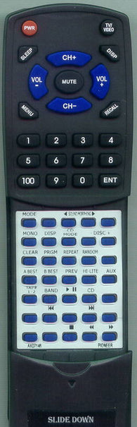 PIONEER AXD7146 Replacement Remote