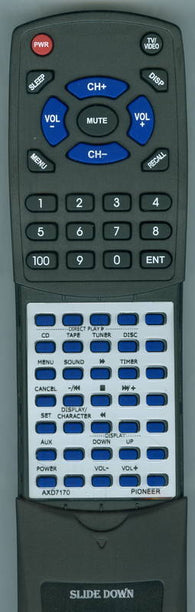 PIONEER AXD7170 Replacement Remote