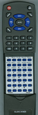 SAMSUNG UN40B6000VFXZA Replacement Remote