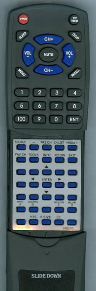 SAMSUNG UN19D4003 Replacement Remote