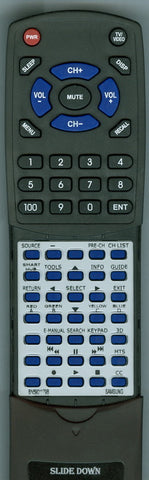 SAMSUNG UN48H8000AFXZA Replacement Remote