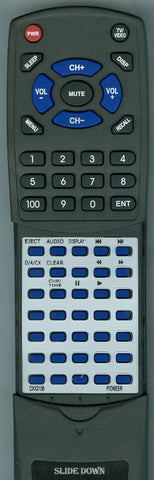 PIONEER CLDA100 Replacement Remote