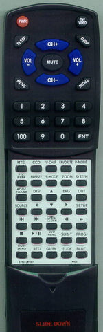 AKAI LCT2721A Replacement Remote