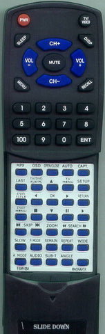 MAGNAVOX 26MD255V17 Replacement Remote