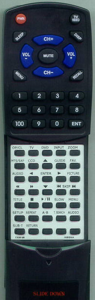 INSIGNIA NSLTDVD20 Replacement Remote