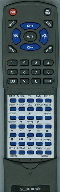 INSIGNIA NSLTDVD2609CA Replacement Remote