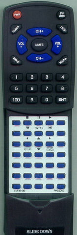 PANASONIC CQVD6503U Replacement Remote