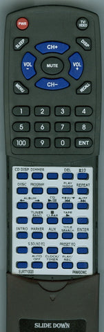 PANASONIC SA-AK320 Replacement Remote