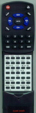 PANASONIC SAPM19 Replacement Remote