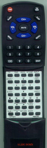 PANASONIC PV27DF64 Replacement Remote