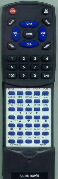 INSIGNIA NSHD2114 Replacement Remote