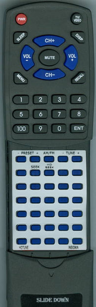 INSIGNIA HDTUNE-REMOTE Replacement Remote