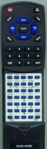 HITACHI CPX2511 Replacement Remote