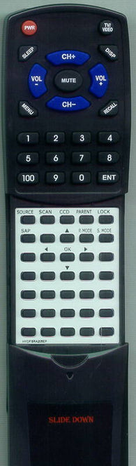 INSIGNIA HYDFSR-A205EP-2 Replacement Remote