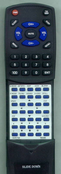 INSIGNIA ISEDPLTV42 Replacement Remote