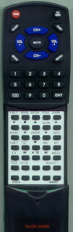 FARENHEIT RTMD830CM Replacement Remote