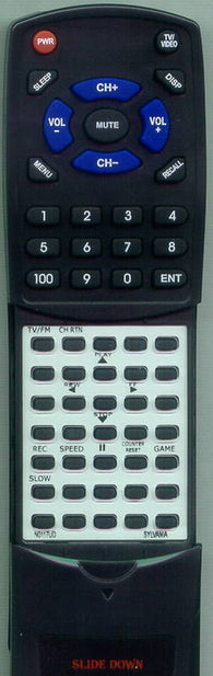 SYLVANIA SRC20134AC Replacement Remote