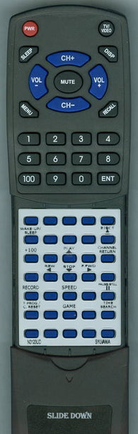 SYLVANIA SRC2109D Replacement Remote