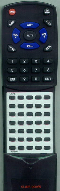 SYLVANIA 6413CTC Replacement Remote