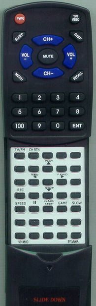 SYLVANIA SSC132 Replacement Remote