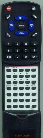 SYLVANIA 6319CD Replacement Remote