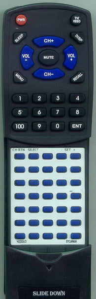 SYLVANIA 4813LT Replacement Remote