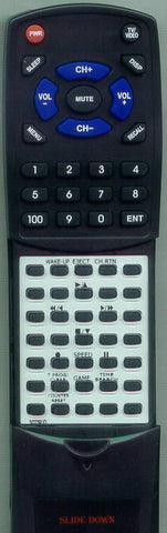 SYLVANIA 3819LCAC20 Replacement Remote