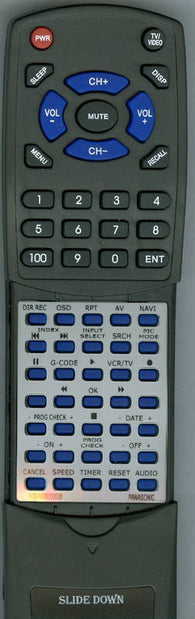 PANASONIC AG1350 Replacement Remote