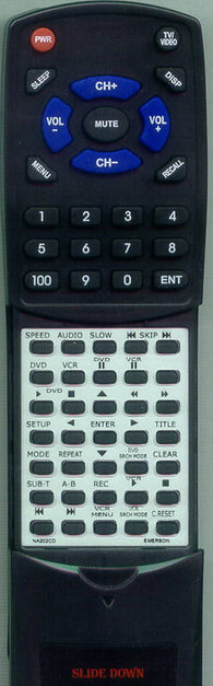 EMERSON RTNA202CD Replacement Remote