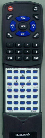 SYLVANIA KVS600A Replacement Remote