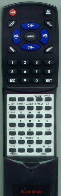 FUNAI RTNA604UD Replacement Remote