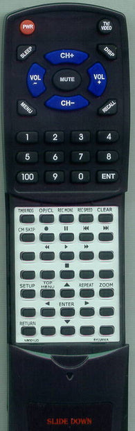 SYLVANIA DVR90DEA Replacement Remote