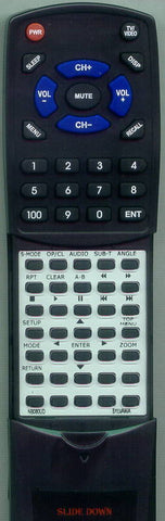 SYLVANIA DVL245G Replacement Remote