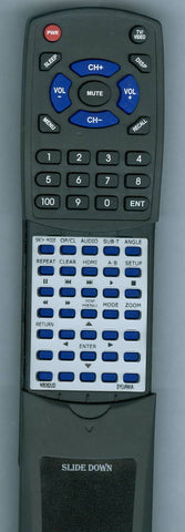 SYLVANIA DVL1000G Replacement Remote