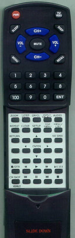 SYLVANIA NB089UD Replacement Remote