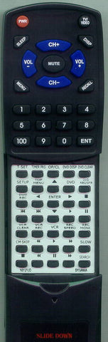 SYLVANIA DVR90VF Replacement Remote