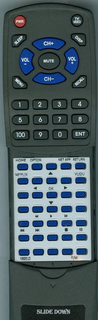 FUNAI RTNB930UD Replacement Remote