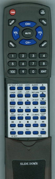 FUNAI RTNC180UH Replacement Remote