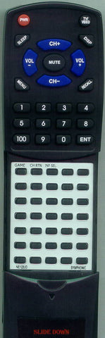 SYLVANIA C6427FE Replacement Remote