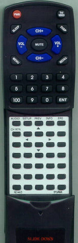 SYLVANIA NE144UD Replacement Remote