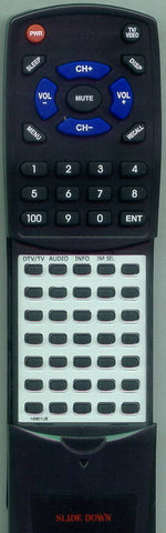 SYLVANIA CR202SL8 Replacement Remote