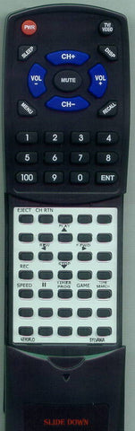 SYLVANIA NE606UD Replacement Remote