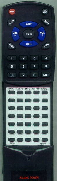 EMERSON RTNE616UE Replacement Remote