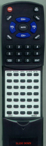 EMERSON RTNE616UE Replacement Remote