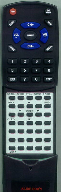 SYLVANIA LC320EM8 Replacement Remote