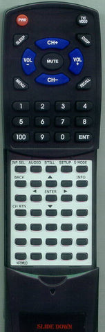 SYLVANIA LC320EM8 Replacement Remote