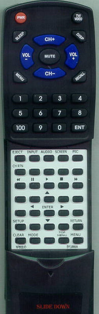 SYLVANIA LD200SL8 Replacement Remote