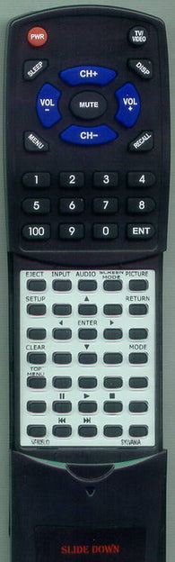 SYLVANIA LD195SL8 Replacement Remote